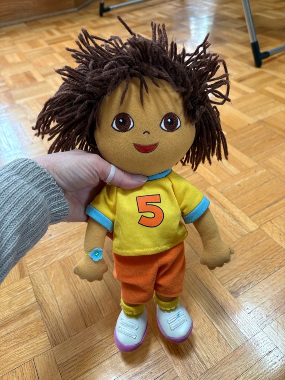 Dora the Explorer Plush Doll Soft Stuffed Toy 2005 Viacom